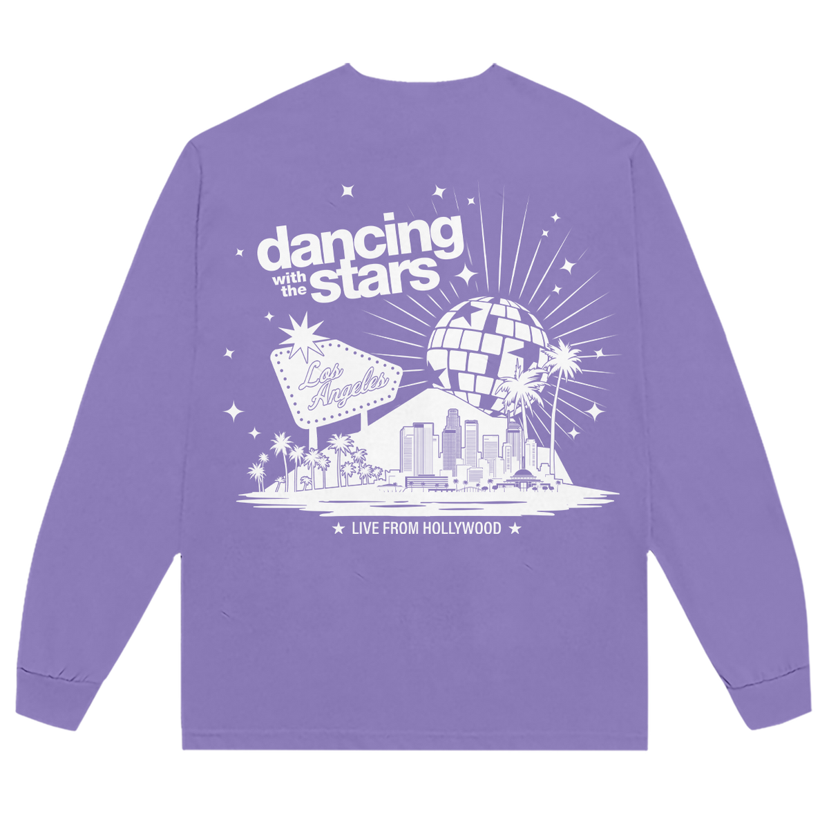 LIVE FROM HOLLYWOOD LONG SLEEVE TEE