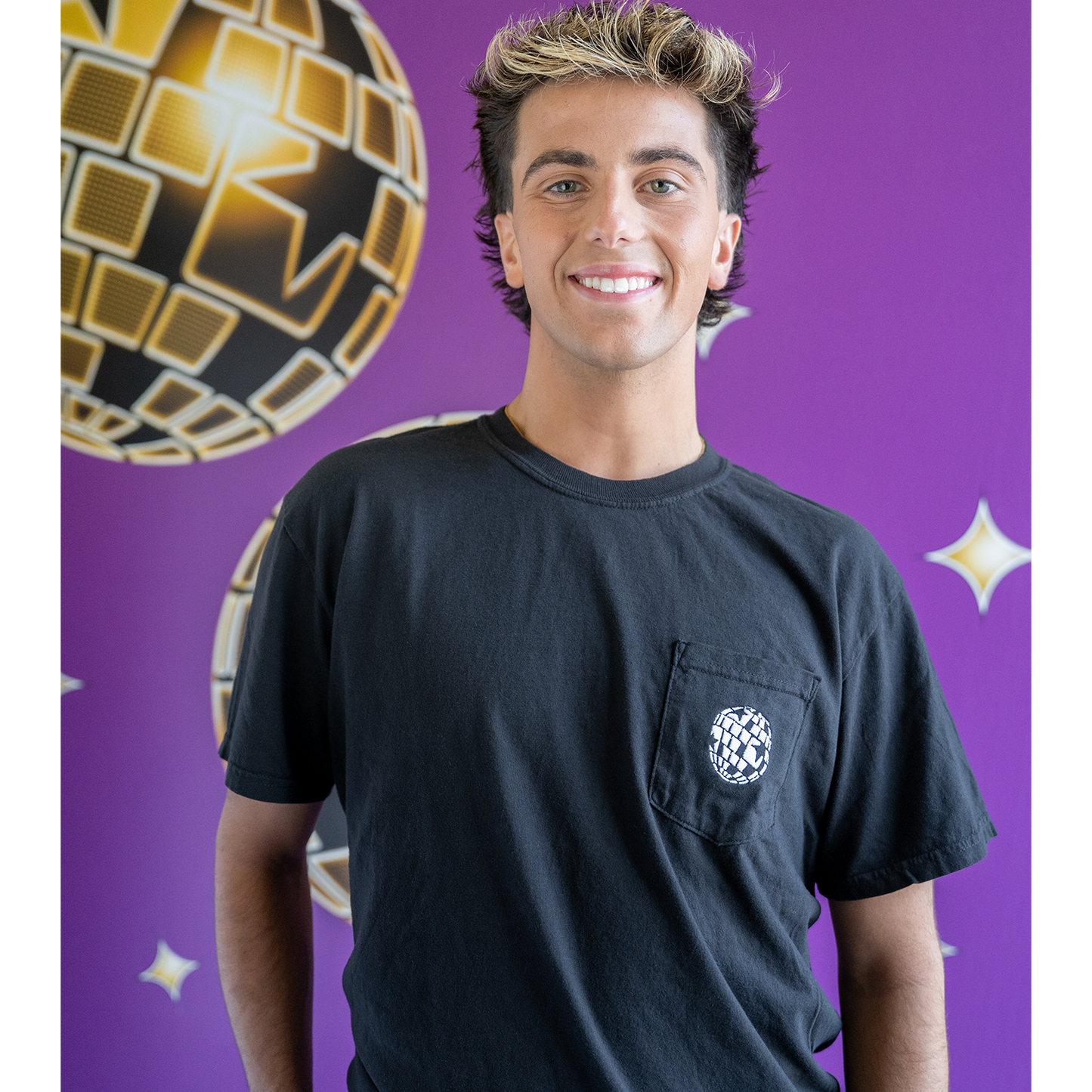 DWTS  Hollywood Tee - Black